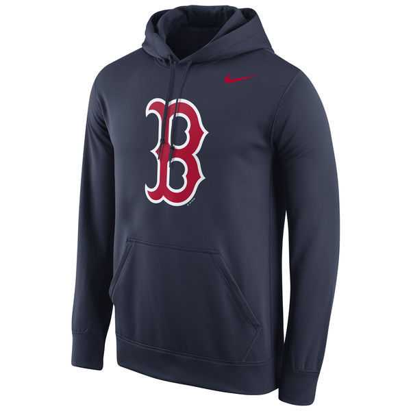 Men's Boston Red Sox Nike Logo Performance Pullover Hoodie - Navy Blue,We sell and wholesale Men's Boston Red Sox Nike Logo Performance Pullover Hoodie - Navy Blue on line form chian!
